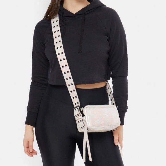 Aimee Kestenberg Cooper Hologram Snake Embossed Leather Crossbody Bag - Picture 13 of 14